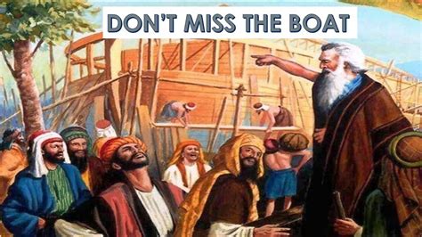 Sunday School Dont Miss The Boat Noah And The Ark Youtube