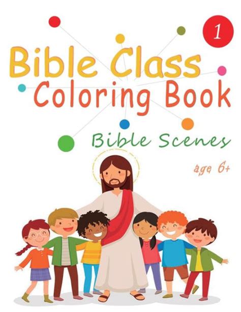Bible Class Coloring Book Bible Scenes By Cool Activity Book