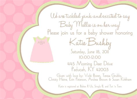 Now it's time to return that joy and gratitude with thoughtful thank you cards. Baby Shower Invitation Wording Guideline to Help You Write ...