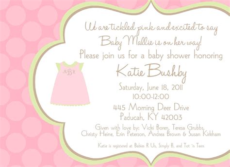 With poetic or innovative invitations cards, you can make sure your guests are reading it and maybe saving it for. Baby Shower Invitation Wording Guideline to Help You Write ...