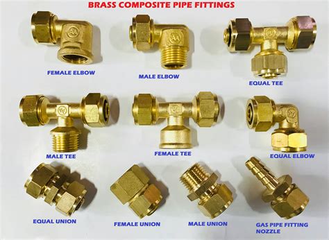 Brass Fittings For Composite Pipes Size 12 Inch Rs 105 Piece Id