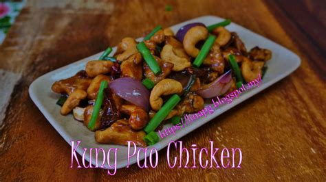 Kung Pao Chicken Chinese Style Ayam Masak Kung Pao Teratak Mutiara