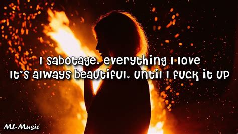 Sabotage Bebe Rexha Lyrics Youtube