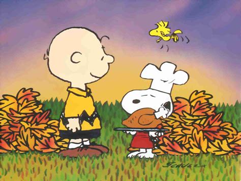 Download Peanuts Snoopy Charlie Brown Thanksgiving Wallpaper By