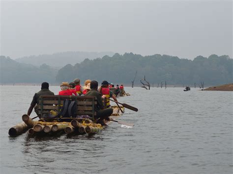 Bamboo Rafting At Periyar Wildlife Sanctuary Thekkady All You Need