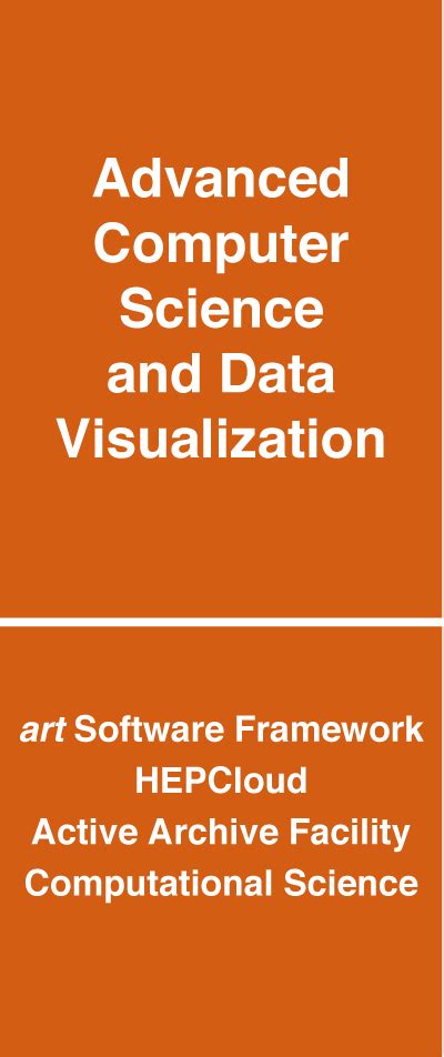 Advanced Computer Science Visualization And Data Strategic Plan