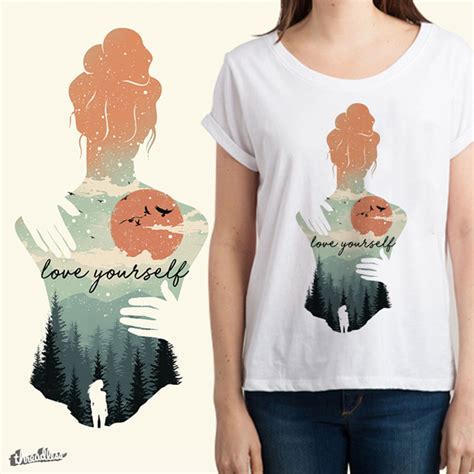 Love Yourself T Shirt Design Fancy T Shirts