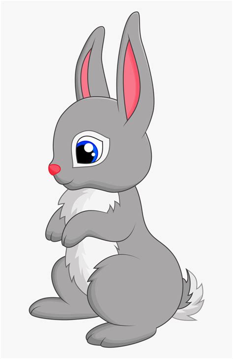 Winter Clipart Bunny Cartoon Bunny Hd Png Download Transparent Png