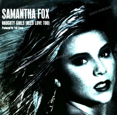 samantha fox naughty girls need love too 7in 1987 vg vg 4 38 picclick