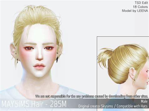 May Sims May Hair 285m Hair Retextured Sims 4 Hairs