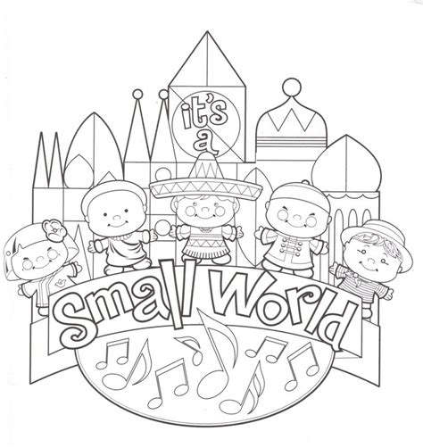 Disney World Coloring Pages To Download And Print For Free