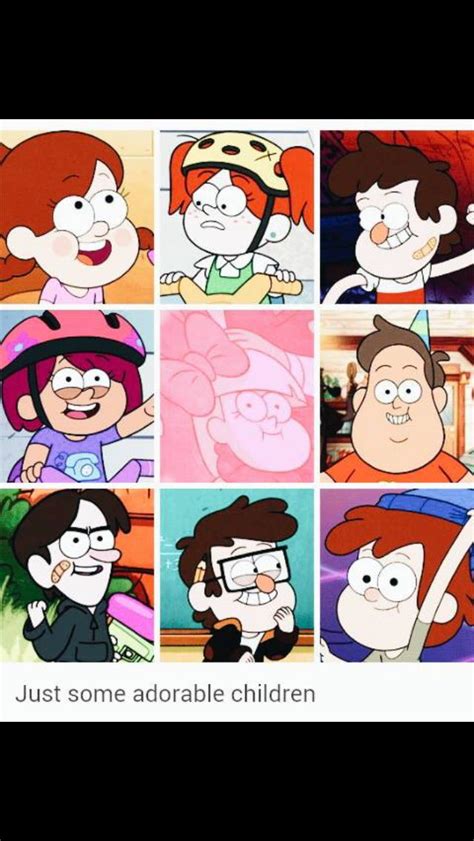 i can name each one of them mabel pines wendy corduroy stanley pines tambry pacifica