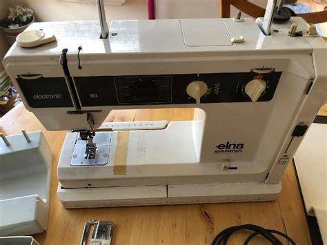 Elna Electronic Carina Sewing Machine Type 65 Made Switzerland