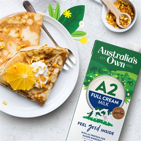 Australias Own A2 Protein Full Cream Uht Milk 1l Woolworths