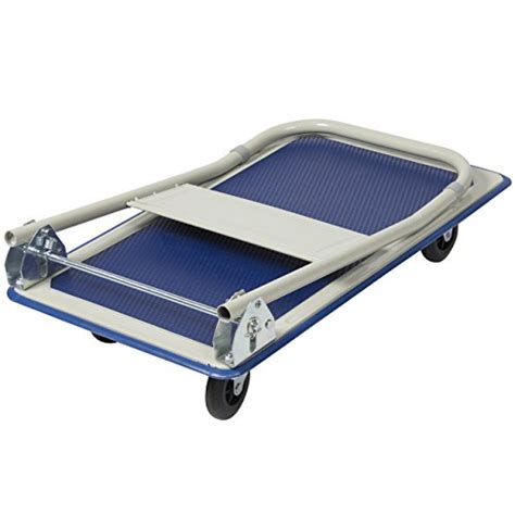 Best Choice Products 660lbs Platform Cart Folding Dolly Foldable