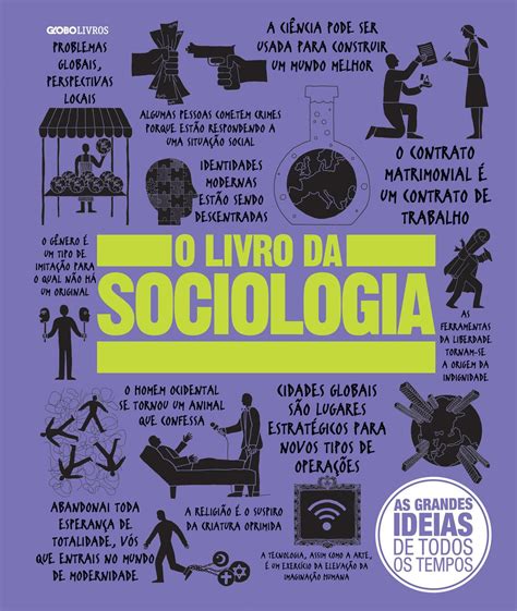 Livro O livro da sociologia Livros de Ciências Humanas e Sociais