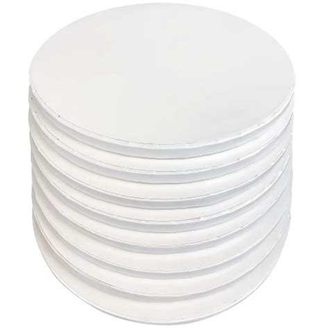 8 Pack 10 Inch Round Cake Boards Cake Drums 12 Thick Cake Board