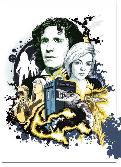 The Eighth Doctor And Companion Lucie Miller From The Audio Adventures