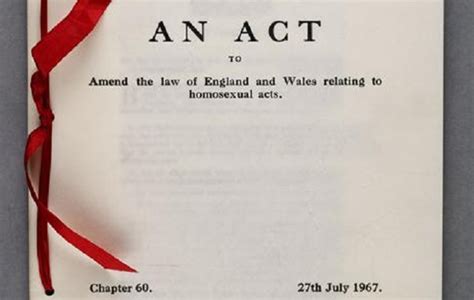 Sexual Offences Act 1967 Credit Parliament Uk Notts Tv News The