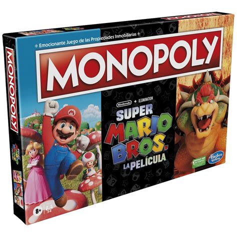 ¡anunciado El Monopoly De Super Mario Bros La Película