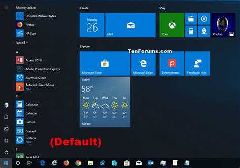 Windows 10 Join Domain Start Menu Not Working Donimain