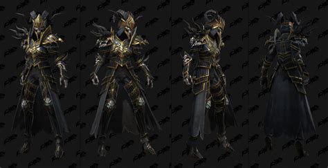 Diablo Immortal Closed Beta Male And Female Necromancer Armor Sets