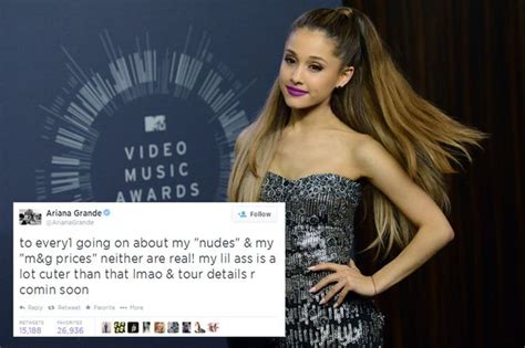 Ariana Grande Naked Photo Leak Singer Says Her ‘lil A Free Download