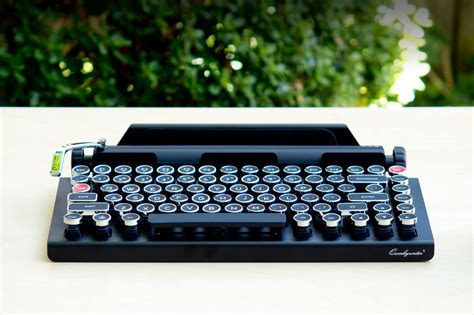 Qwerkywriter A Typewriter Style Keyboard For Tablets