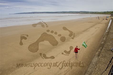 Nspcc Legacy Footprints In The Sand