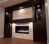 Electric Fireplace In Basement Pictures