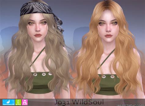 The Sims 4 Wildsoul Hair At Newsea Cc The Sims