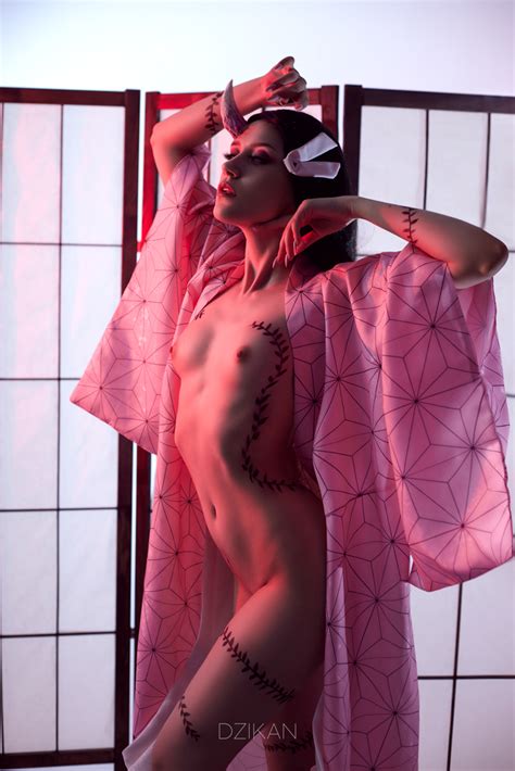 Demonic Nezuko Cosplay Photoshoot By Dzikan Demon Slayer Hentai