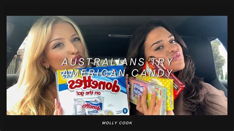 Australians Try American Candy Ft Mejuri Haul Youtube