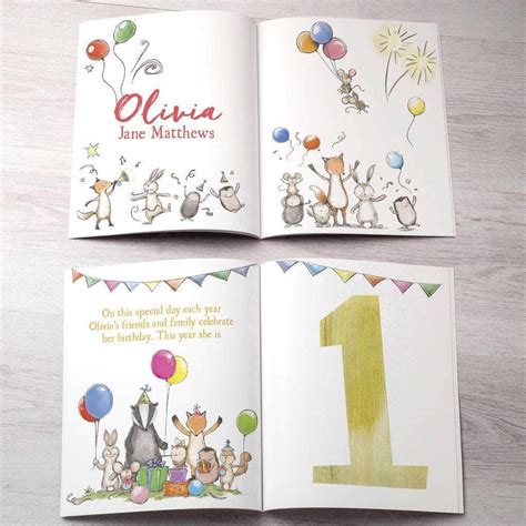 Personalised Birthday Story Book Letterfest