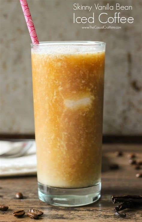 Skinny Vanilla Bean Iced Coffee