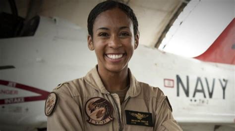 First Black Female Navy Fighter Pilot Speaks Out On Historic Milestone