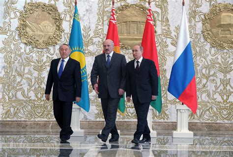 Russia And 2 Neighbors Form Economic Union That Has A Ukraine Size Hole