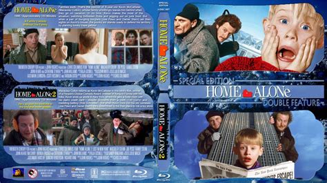 Home Alone 1 And 2 Movie Blu Ray Custom Covers Home Alone Double Br Dvd Covers