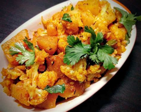 Indian Aloo Gobi Potato And Cauliflower Tasty Recipes