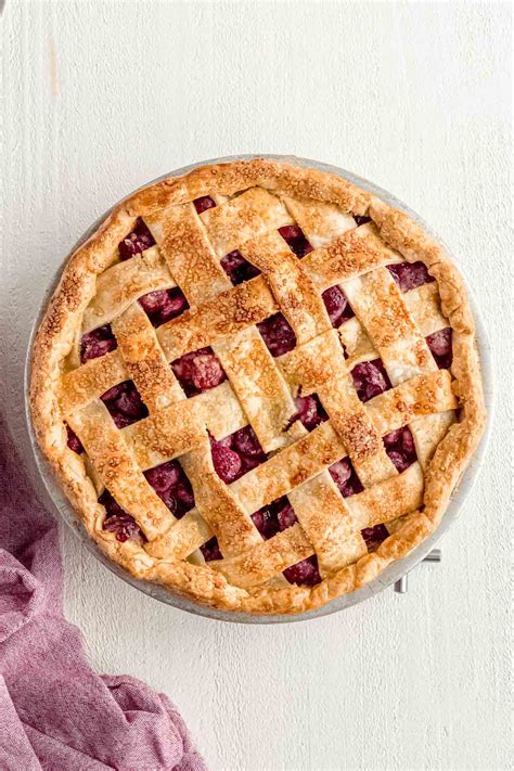 Easy Homemade Cherry Pie Recipe Dinner Then Dessert