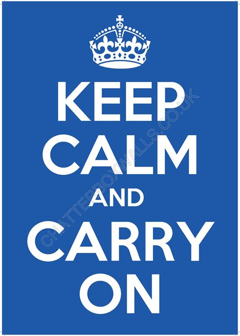The History Of The Keep Calm And Carry On Poster The Chatterbox Blog