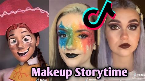 Makeup Storytime Scary Story Tik Tok Compilation Youtube