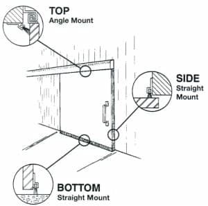 Block the cold and hot air cross, help you reduce electric and gas cost. Sliding Door Brush Seals | Sliding doors, Door seals, Barn ...