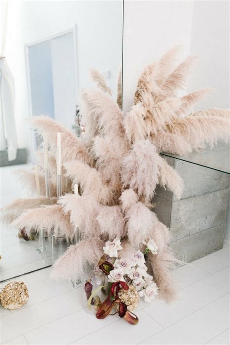 Pampasgras getrocknet deko trockenblumen vasen getrocknete blumen 85cm blumenstrauß boho schlafzimmer wohnzimmer balkon badezimmer zimmer. 1001 + Ideen Pampasgras Deko Ideen und Tipps