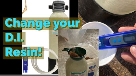Change Your Mixed Bed Deionizer Resin How To Di Water On The Go