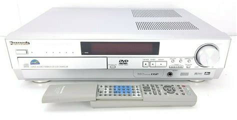 Panasonic Sa Ht75 5 Disc Dvd Cd Player 51 Home Theater Receiver For