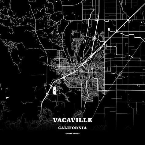 Vacaville California Usa Map Map Poster Poster Template Usa Map