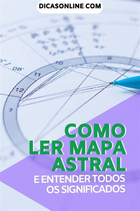 Aprenda A Ler E Interpretar O Seu Mapa Astral Planetas Signos E Casas