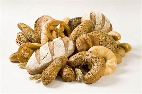 Assortment Of Bakery Products Stock Photo Image Of Background Sesame