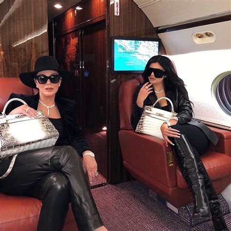 Mother Daughter Duo Kris Jenner And Kylie Jenner Were Twinning With